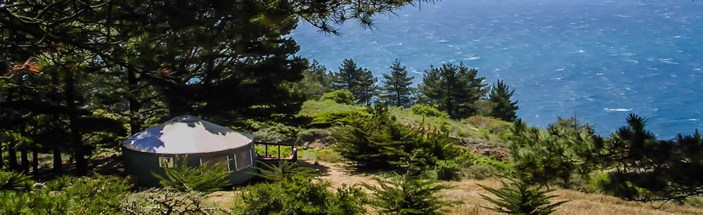 Picture of hillside by the sea